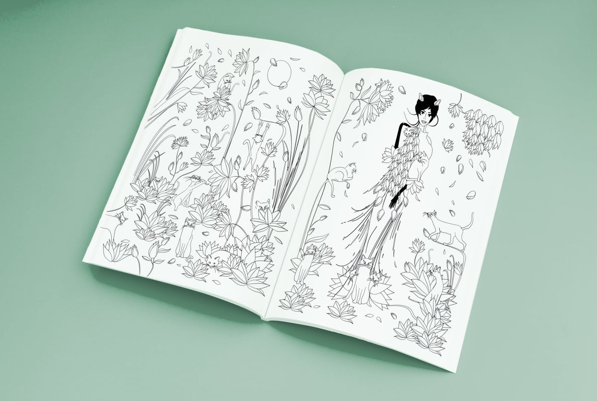 Coloriages – Mademoiselle No – tome 1
