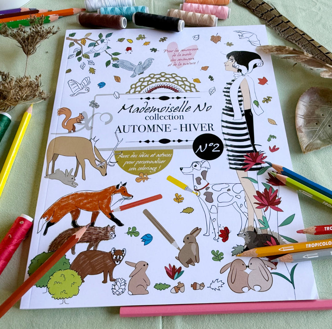 Coloriages – Mademoiselle No – tome 2