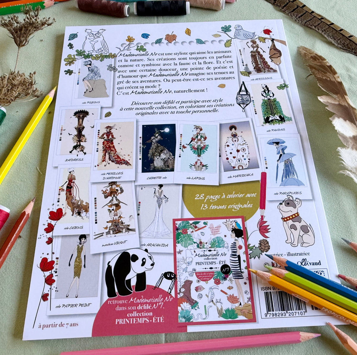 Coloriages – Mademoiselle No – tome 2