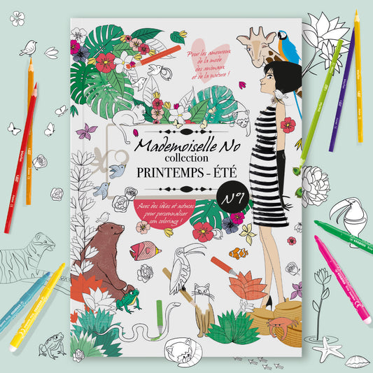 Coloriages – Mademoiselle No – tome 1