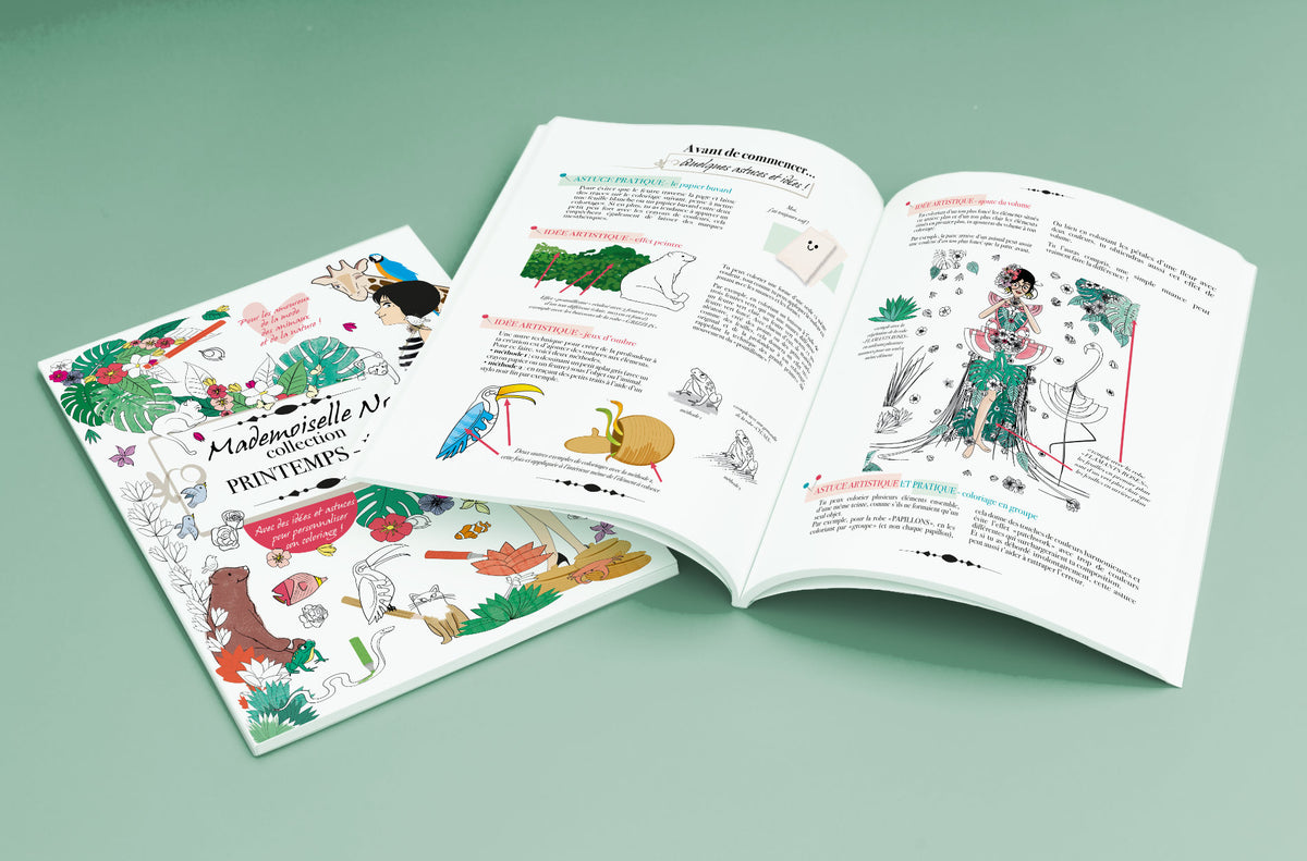 Coloriages – Mademoiselle No – tome 1