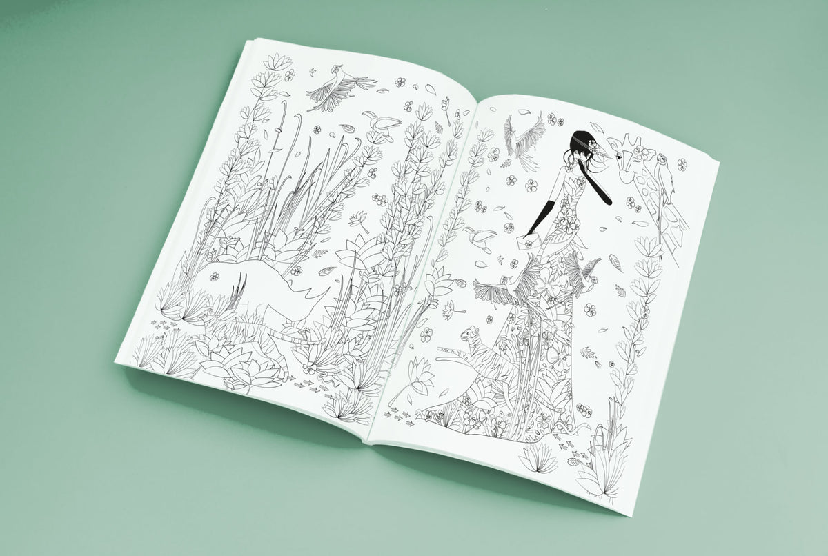 Coloriages – Mademoiselle No – tome 1