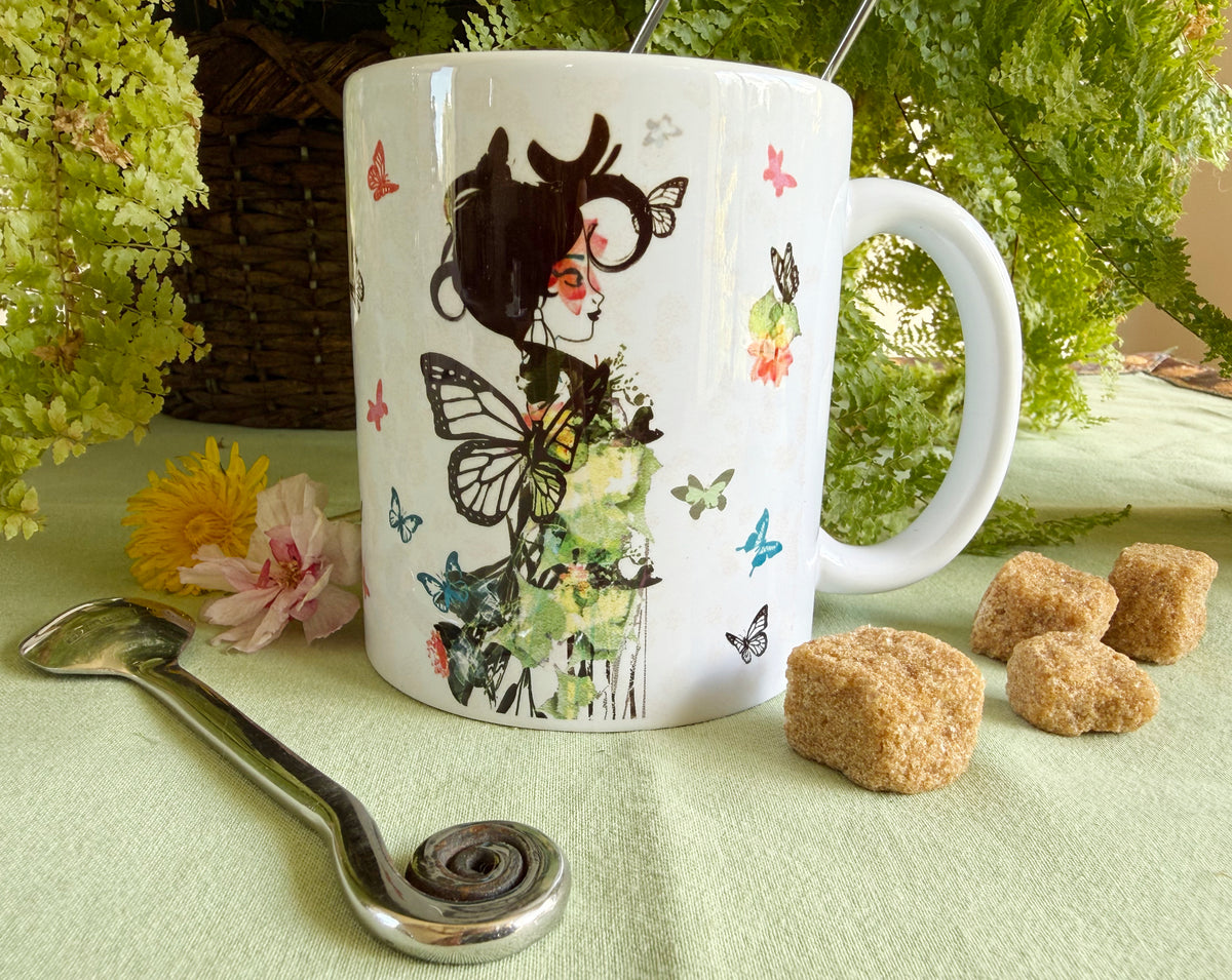 Mug Papillons – collection « éclats de nature »