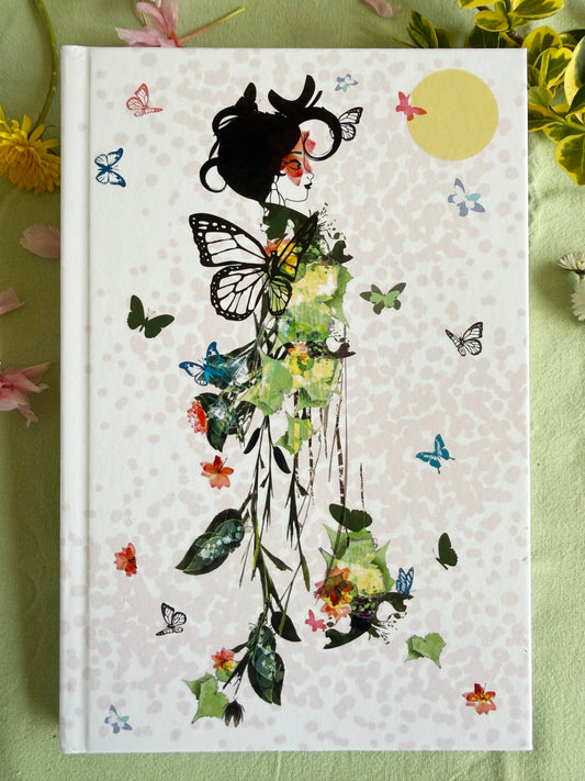 Cahier relié Papillons – collection « éclats de nature »